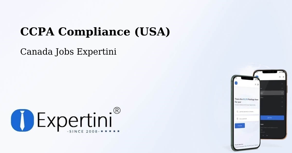 CCPA Privacy Rights & Compliance Notice – Sicamous - Canada Jobs Expertini