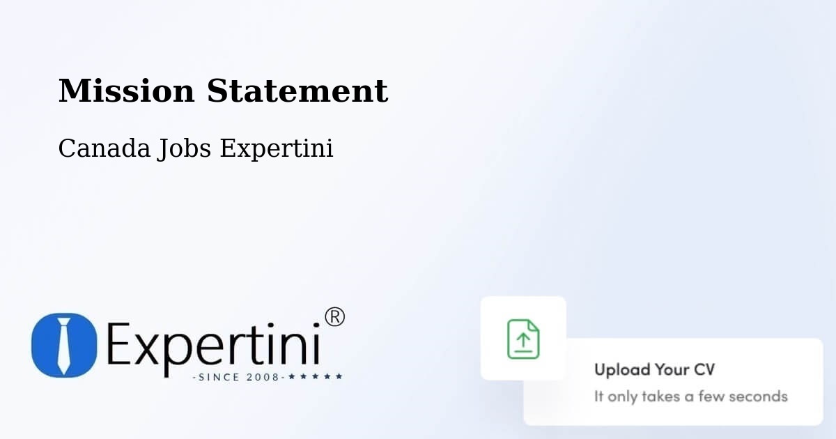 Corporate Mission – Sicamous - Canada Jobs Expertini