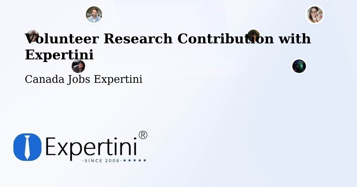 Volunteer Research Contribution Program – Sicamous - Canada Jobs Expertini